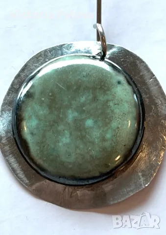 Дълги обеци ръчна изработка , снимка 4 - Обеци - 49236580