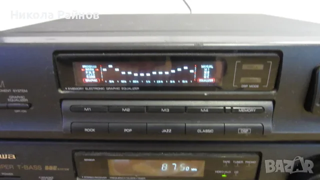 Класическа Midi HiFi стерео система Aiwa CX-Z900M, снимка 4 - Аудиосистеми - 55983126