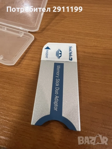 Адаптор за карта памет Memory Stick Duo Adaptor, снимка 4 - Карти памет - 56181637