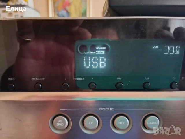 Мрежов ресивър Yamaha HTR-4065, снимка 6 - Ресийвъри, усилватели, смесителни пултове - 54002790