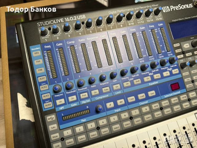 Продавам миксер Presonus StudioLive 16.0.2 USB, снимка 4 - Други - 53035373