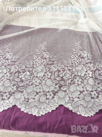  ПЕРДЕ  с размери  5,50/1,80м  готово за използване, снимка 2 - Пердета и завеси - 54159045