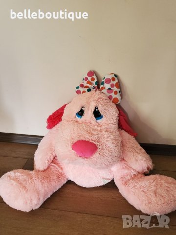 Разкошно голямо розово плюшено куче, снимка 5 - Плюшени играчки - 36594353