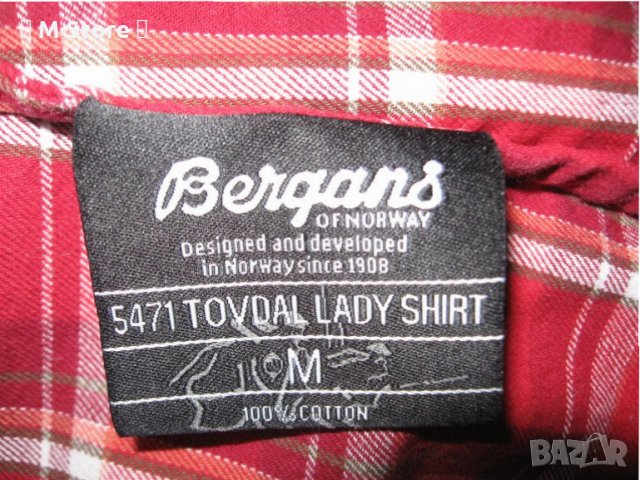 Bergans дамска топла риза, снимка 7 - Ризи - 31944967