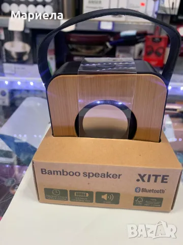 Бамбукова Bluetooth Колонка 5W /Outdoor Simple Portable Smart Bluetooth Speaker
