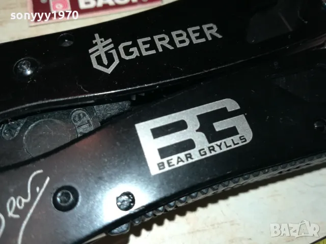 GERBER-BEAR GRYLLS-КЛЕЩИ МЕТАЛНИ СГЪВАЕМИ 2002251916, снимка 8 - Екипировка - 49212930