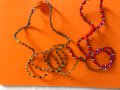Комплект Колие с обеци Сет с огърлица Отличен  Подарък, снимка 12