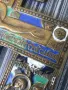 24см Царска Русия/стар православен руски кръст-разпятие/бронзова икона с емайл, снимка 7