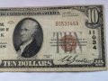 Usa Рядка $ 10 1929 г. The Public National Bank and Trust Company of NEW YORK CH11034, снимка 2