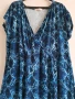СТРАХОТНА РОКЛЯ ЕФЕКТЕН ДЕСЕН 3XL, снимка 2