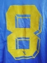 Maccabi Tel Aviv #8 Away 1988 1989 Match Worn Shirt Jersey Trikot Diadora Football Vintage Israel, снимка 4