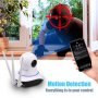 RoboCam Безжична WiFi камера за видеонаблюдение с три антени - бебефон, снимка 8