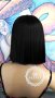 Луксозна Перука Лейс Фронт Модел Изградена Косъм по Косъм Стил Прическа Каре в Черен Цвят КОД 1200, снимка 8