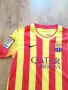 Nike FC Barcelona 2013-14 Away - юношеска футболна тениска 147-158см., снимка 4