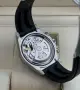 Rolex Daytona Silver silicone strap ghost , снимка 4