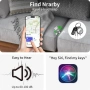 QCOQ Air Tracker Tag – Bluetooth Тракер за Apple Find My (iOS), 100dB Звук и Глобално проследяване, снимка 6