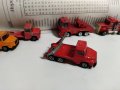   Червено камионче на Majorette No 222 Multi Benne Truck 1/100 France Vintage Toy Car Diecast AG764, снимка 8