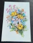 Старо календарче 86г. серия ЦВЕТЯ много красиво за КОЛЕКЦИЯ ДЕКОРАЦИЯ 35329, снимка 1