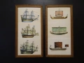 Две картини с кораби, снимка 1