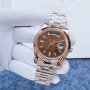 Mъжки часовник Rolex Day Date Presidential Everose Gold Chocolate с автоматичен механизъм, снимка 2
