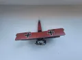 метален самолет fok DR1425, снимка 4