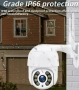 ICSEE 8 МР Камери за видеонаблюдение PTZ водоустойчива wifi camera камера за видеонаблюдение , снимка 1