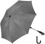 Нов Универсален черен чадър 73 см за детска количка 50+ UV защита бебе, снимка 1