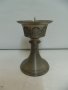 № 5573 стар метален свещник WMF  - надпис / печат / маркировка  - размери - височина 11 см , диаметъ