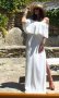 Дълга бяла рокля, снимка 2