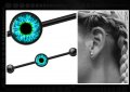 Индъстриъл пиърсинг industrial piercing , снимка 4