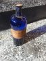 Уникално старо шише,син кобалт,канелево масло, снимка 11