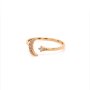 Златен дамски пръстен 1,03гр. размер:57 14кр. проба:585 модел:20021-2, снимка 2