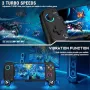 Нов Безжичен Контролер за Мобилни Игри с Turbo и Вибрация, Съвместим с iOS/Android, снимка 6