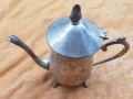 Чайник посребрен голям , снимка 1