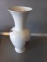 Баварска  ръчно нарисувана порцеланова  ваза, снимка 4