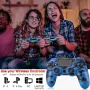 Безжичен контролер за PS4,РС, Camo Blue, Страхотен заместител на P-4 Controller Pad, снимка 5