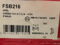 FERODO FSB216 ЗАДНИ ЧЕЛЮСТИ OPEL Kadett D, Kadett Е, Corsa A 1979-2000 OE 1605781 OE 90271938       , снимка 3
