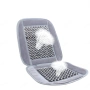 Масажен протектор за седалка с дървени топчета - Сив цвят, снимка 6