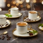 Луксозен сервиз за кафе – елегантност, която превръща всяка глътка в ритуал, снимка 3
