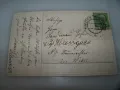 Стара австрийска пощенска картичка за имен ден, 1910г., снимка 3