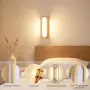 Дървен LED аплик MELAYR 4768507 с топла светлина 3000 K, снимка 6