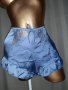 PRIMARK  M/L Сиво сини сатенени бикини , снимка 1