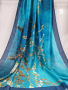 Дамски красив сатенен шал 1.80х0.90см, снимка 4