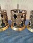 Стакани за чай,посребрени и изработен от мелхиор , снимка 4