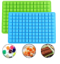 1,5 см квадрат 126 квадрати квадратчета кубчета силиконов молд форма фондан гипс шоколад смола декор, снимка 4