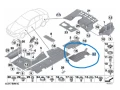 Оригинална лява кора под каросерия за BMW F34 F34 LCI 7276297, снимка 11