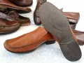Мъжки мокасини КАТО НОВИ LUCIANO BELLINI® original, 💯 % естествена кожа, 42 - 43, снимка 9