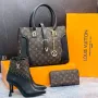 Дамски боти на ток Louis Vuitton Код D1392, снимка 2