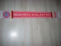 Оригинален плетен футболен фен шал на Байерн Мюнхен Bayern München от сезон 2007/08 с голям размер, снимка 5