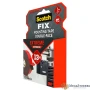 Двойнолепящо тиксо 3M Scotch FIX 19мм х 5м до 13кг Екстериор, снимка 3